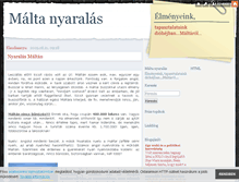 Tablet Screenshot of ittvoltunk.blog.hu