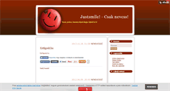 Desktop Screenshot of justsmile.blog.hu