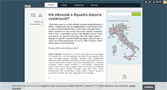 Desktop Screenshot of daje.blog.hu