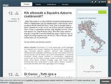 Tablet Screenshot of daje.blog.hu