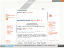 Tablet Screenshot of polmavo.blog.hu