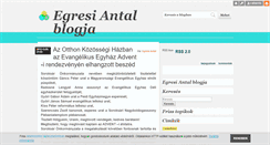 Desktop Screenshot of egresiantal.blog.hu