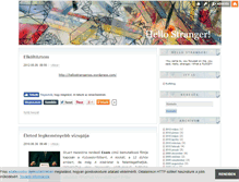 Tablet Screenshot of hellostranger.blog.hu