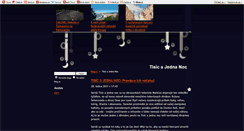 Desktop Screenshot of milyunanoches.blog.cz