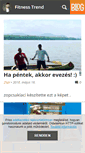 Mobile Screenshot of fitnesstrend.blog.hu