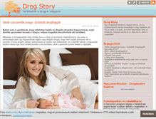 Tablet Screenshot of drogstory.blog.hu