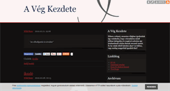 Desktop Screenshot of kissofdawn.blog.hu