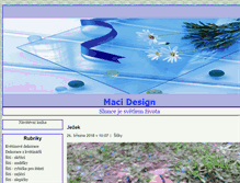 Tablet Screenshot of macidesign.blog.cz