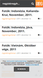 Mobile Screenshot of negylabnegyhonap.blog.hu