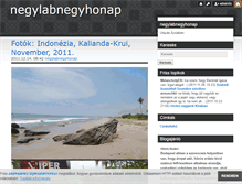 Tablet Screenshot of negylabnegyhonap.blog.hu