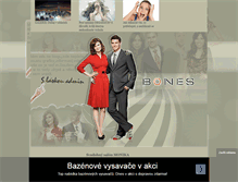 Tablet Screenshot of bones-fans.blog.cz