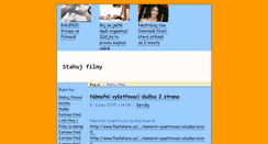 Desktop Screenshot of filmystahuj1.blog.cz