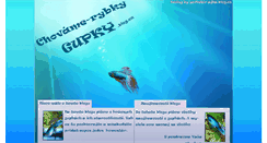Desktop Screenshot of chovame-rybky-gupky.blog.cz