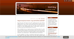 Desktop Screenshot of ferfiblog.blog.hu