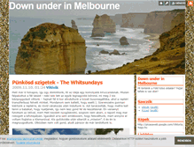 Tablet Screenshot of downunderinmelbourne.blog.hu