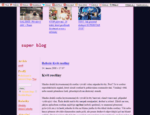 Tablet Screenshot of eviny.blog.cz