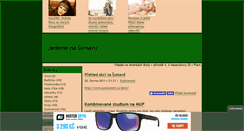 Desktop Screenshot of jedemenasumavu.blog.cz