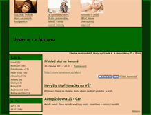 Tablet Screenshot of jedemenasumavu.blog.cz