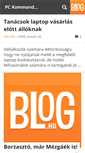 Mobile Screenshot of pckommando.blog.hu