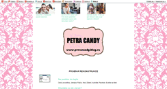 Desktop Screenshot of petracandy.blog.cz