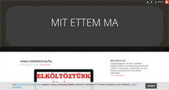 Desktop Screenshot of mitettemma.blog.hu