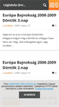 Mobile Screenshot of kviddics.blog.hu