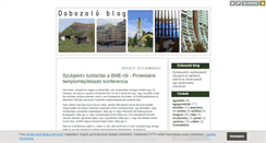Desktop Screenshot of dobozolo.blog.hu
