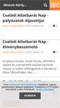 Mobile Screenshot of miskolckartya.blog.hu