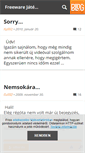 Mobile Screenshot of freewarejatekok.blog.hu