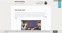 Desktop Screenshot of emailmarketing.blog.hu