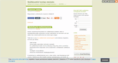 Desktop Screenshot of honlapelemzes.blog.hu