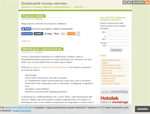 Tablet Screenshot of honlapelemzes.blog.hu