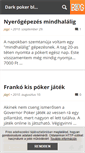 Mobile Screenshot of darkpoker.blog.hu