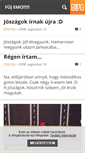 Mobile Screenshot of anti-emo.blog.hu