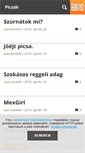 Mobile Screenshot of picsak.blog.hu