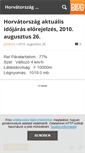 Mobile Screenshot of horvatorszag2010.blog.hu