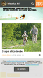 Mobile Screenshot of macskako.blog.hu