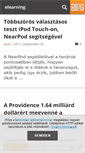 Mobile Screenshot of e-tanulas.blog.hu