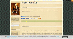 Desktop Screenshot of hajosvaros.blog.hu