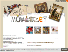 Tablet Screenshot of cre-art.blog.hu