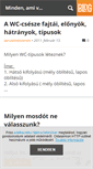 Mobile Screenshot of olcsovizfutes.blog.hu