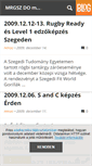 Mobile Screenshot of mrgsz-do.blog.hu