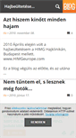 Mobile Screenshot of hajbeultetes-budapesten.blog.hu