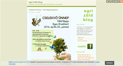 Desktop Screenshot of egrizold.blog.hu
