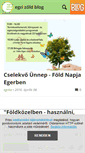 Mobile Screenshot of egrizold.blog.hu