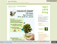 Tablet Screenshot of egrizold.blog.hu