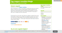 Desktop Screenshot of magyarprosti.blog.hu