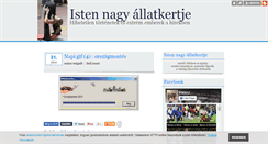 Desktop Screenshot of extremdolgok.blog.hu