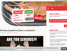 Tablet Screenshot of homar.blog.hu