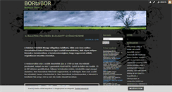 Desktop Screenshot of bortabor.blog.hu